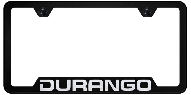 Durango Cut-Out Frame - Laser Etched Black