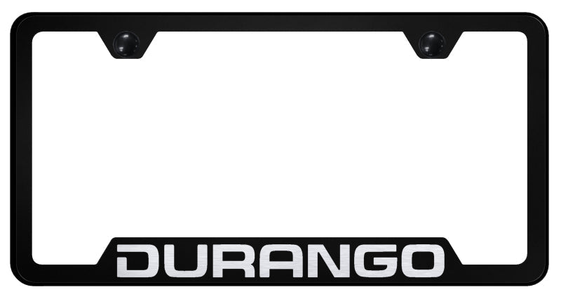 Durango Cut-Out Frame - Laser Etched Black