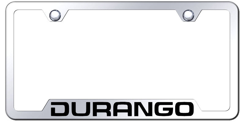 Durango Cut-Out Frame - Laser Etched Mirrored