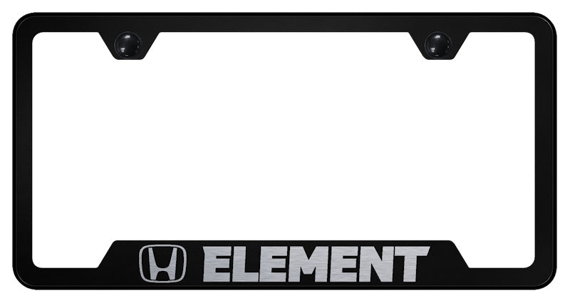 Element Cut-Out Frame - Laser Etched Black