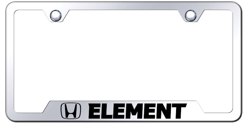 Element Cut-Out Frame - Laser Etched Mirrored