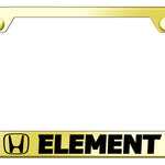 Element Cut-Out Frame - Laser Etched Gold