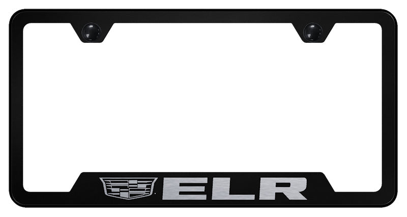 ELR 2014 Cut-Out Frame - Laser Etched Black