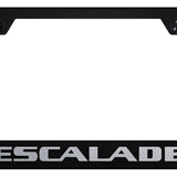 Escalade Cut-Out Frame - Laser Etched Black