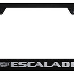 Escalade 2014 Cut-Out Frame - Laser Etched Black