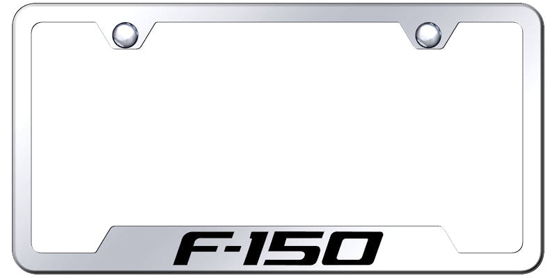 F-150 Cut-Out Frame - Laser Etched Mirrored