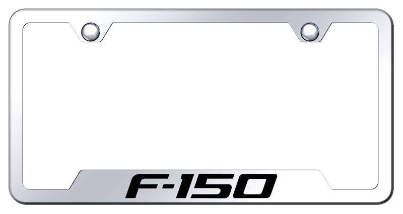 F-150 Cut-Out Frame - Laser Etched Mirrored