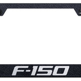 F-150 Cut-Out Frame - Laser Etched Rugged Black