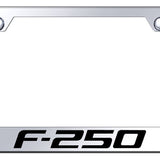 F-250 Cut-Out Frame - Laser Etched Mirrored