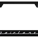 Fairlane Cut-Out Frame - Laser Etched Black