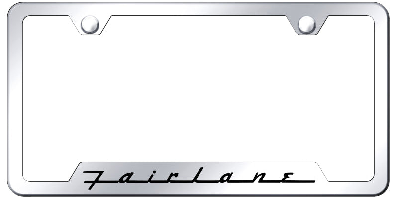 Fairlane Cut-Out Frame - Laser Etched Mirrored