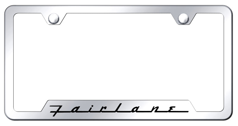 Fairlane Cut-Out Frame - Laser Etched Mirrored