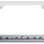 Fairlane Cut-Out Frame - Laser Etched Brushed