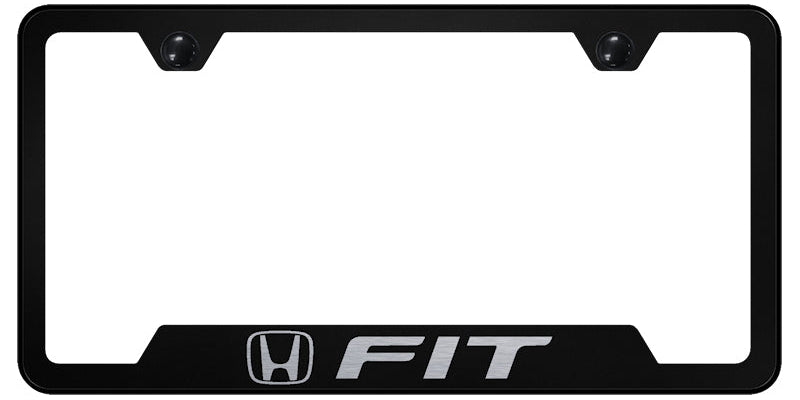 Fit Cut-Out Frame - Laser Etched Black