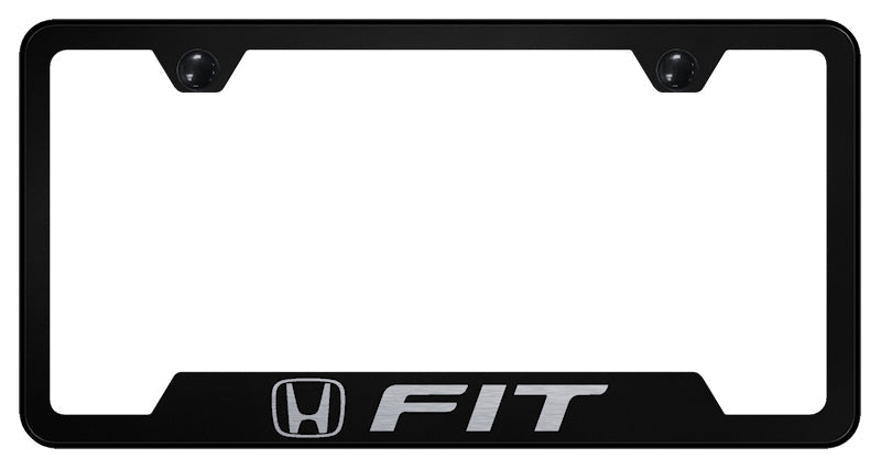 Fit Cut-Out Frame - Laser Etched Black