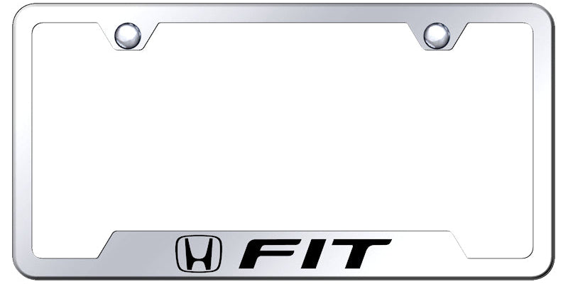 Fit Cut-Out Frame - Laser Etched Mirrored