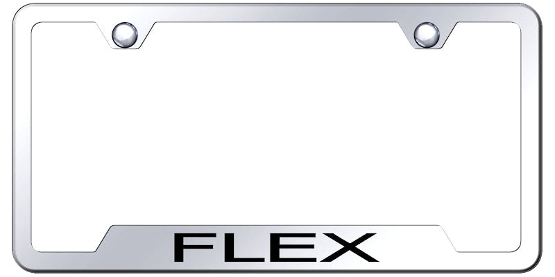 Flex Cut-Out Frame - Laser Etched Mirrored