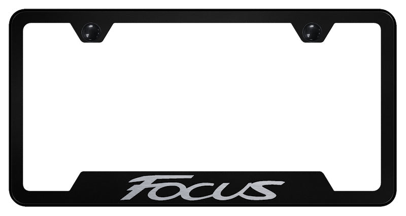 Focus Cut-Out Frame - Laser Etched Black