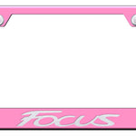 Focus Cut-Out Frame - Laser Etched Pink