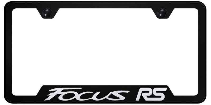 Focus RS Cut-Out Frame - Laser Etched Black