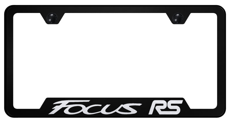 Focus RS Cut-Out Frame - Laser Etched Black