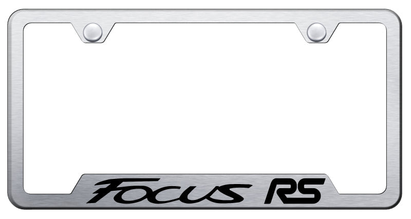 Focus RS Cut-Out Frame - Laser Etched Brushed