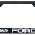 Ford Cut-Out Frame - Laser Etched Rugged Black