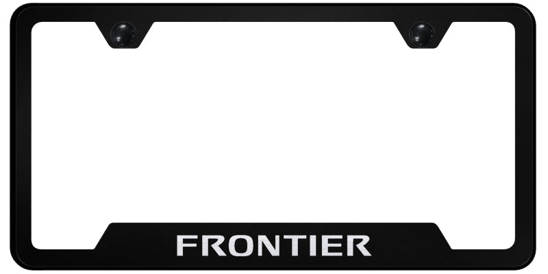 Frontier Cut-Out Frame - Laser Etched Black