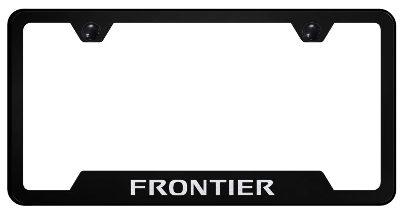 Frontier Cut-Out Frame - Laser Etched Black