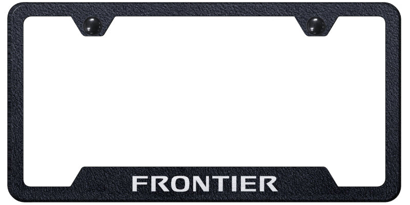 Frontier Cut-Out Frame - Laser Etched Rugged Black