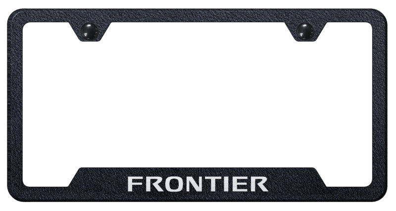 Frontier Cut-Out Frame - Laser Etched Rugged Black