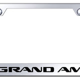 Grand Am Cut-Out Frame - Laser Etched Mirrored