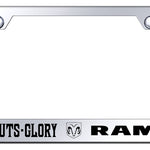 Guts - Glory - Ram Cut-Out Frame - Laser Etched Mirrored