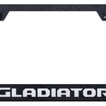 Gladiator Cut-Out Frame - Laser Etched Rugged Black