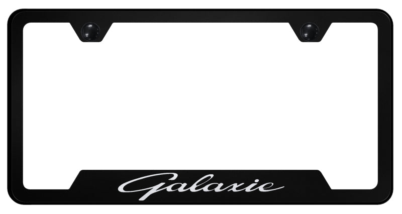 Galaxie Cut-Out Frame - Laser Etched Black