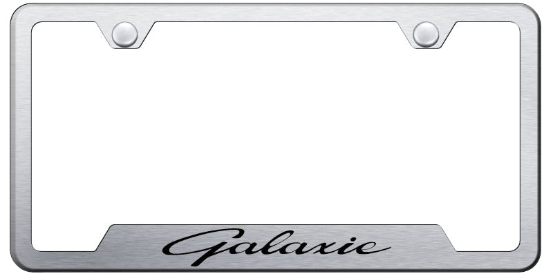 Galaxie Cut-Out Frame - Laser Etched Brushed