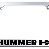 Hummer H2 Cut-Out Frame - Laser Etched Mirrored