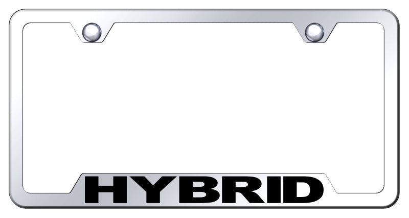 Hybrid Cut-Out Frame - Laser Etched Mirrored