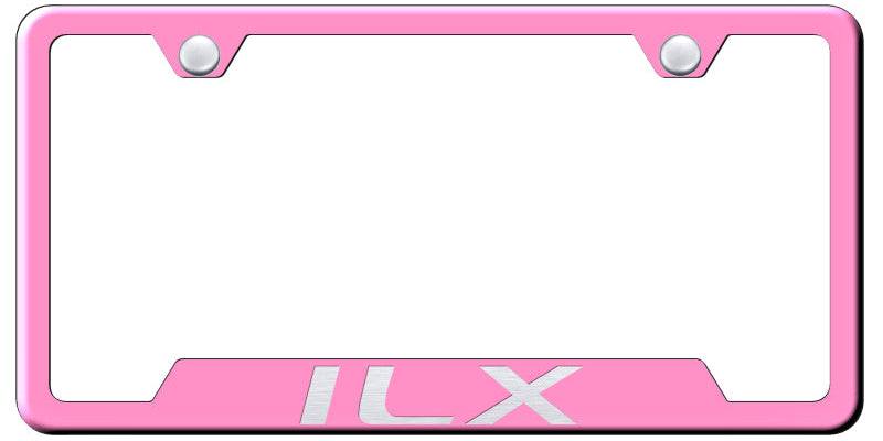 ILX Cut-Out Frame - Laser Etched Pink