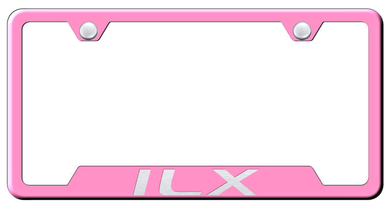 ILX Cut-Out Frame - Laser Etched Pink