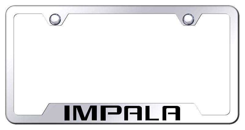 Impala Cut-Out Frame - Laser Etched Mirrored