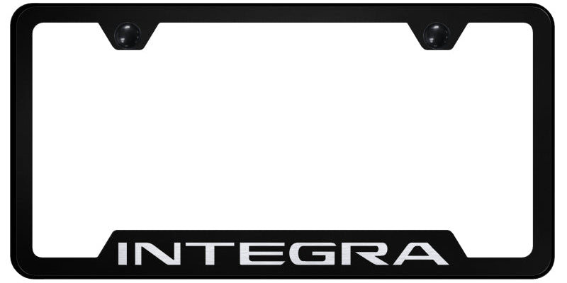 Integra Cut-Out Frame - Laser Etched Black