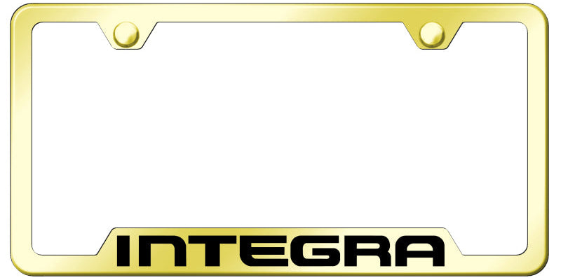 Integra Cut-Out Frame - Laser Etched Gold