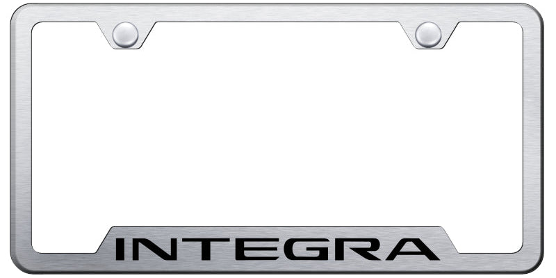 Integra Cut-Out Frame - Laser Etched Brushed