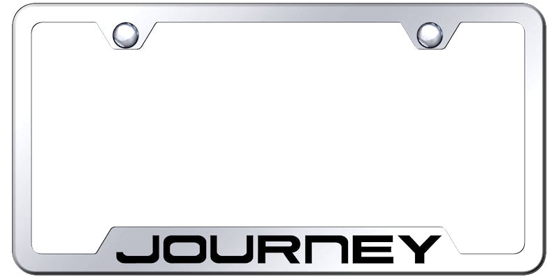 Journey Cut-Out Frame - Laser Etched Mirrored