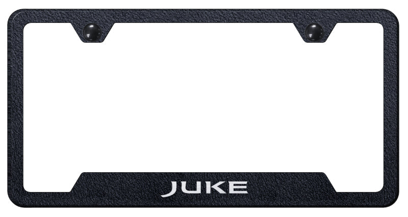 Juke Cut-Out Frame - Laser Etched Rugged Black