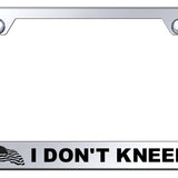 I Don't Kneel Cut-Out Frame - Laser Etched Mirrored