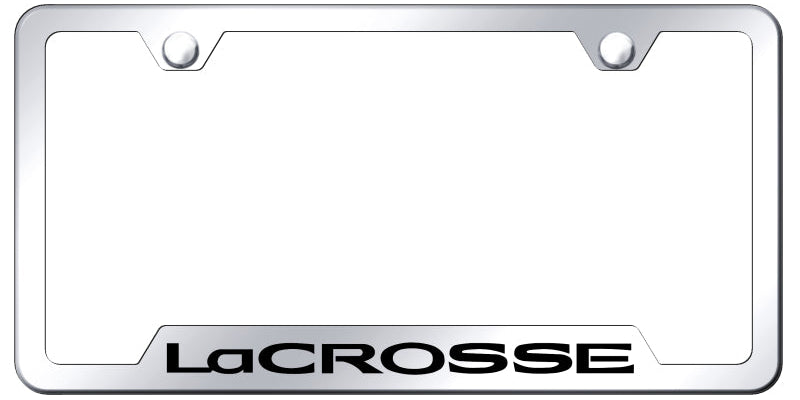 LaCrosse Cut-Out Frame - Laser Etched Mirrored