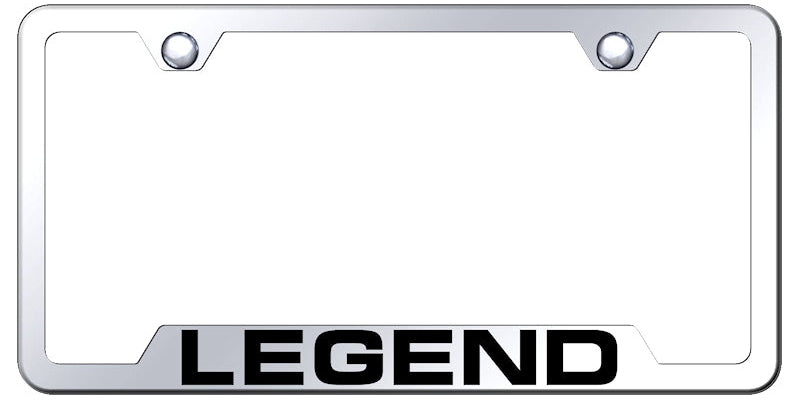 Legend Cut-Out Frame - Laser Etched Mirrored