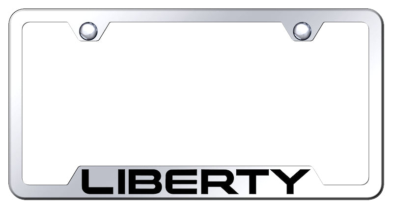 Liberty Cut-Out Frame - Laser Etched Mirrored